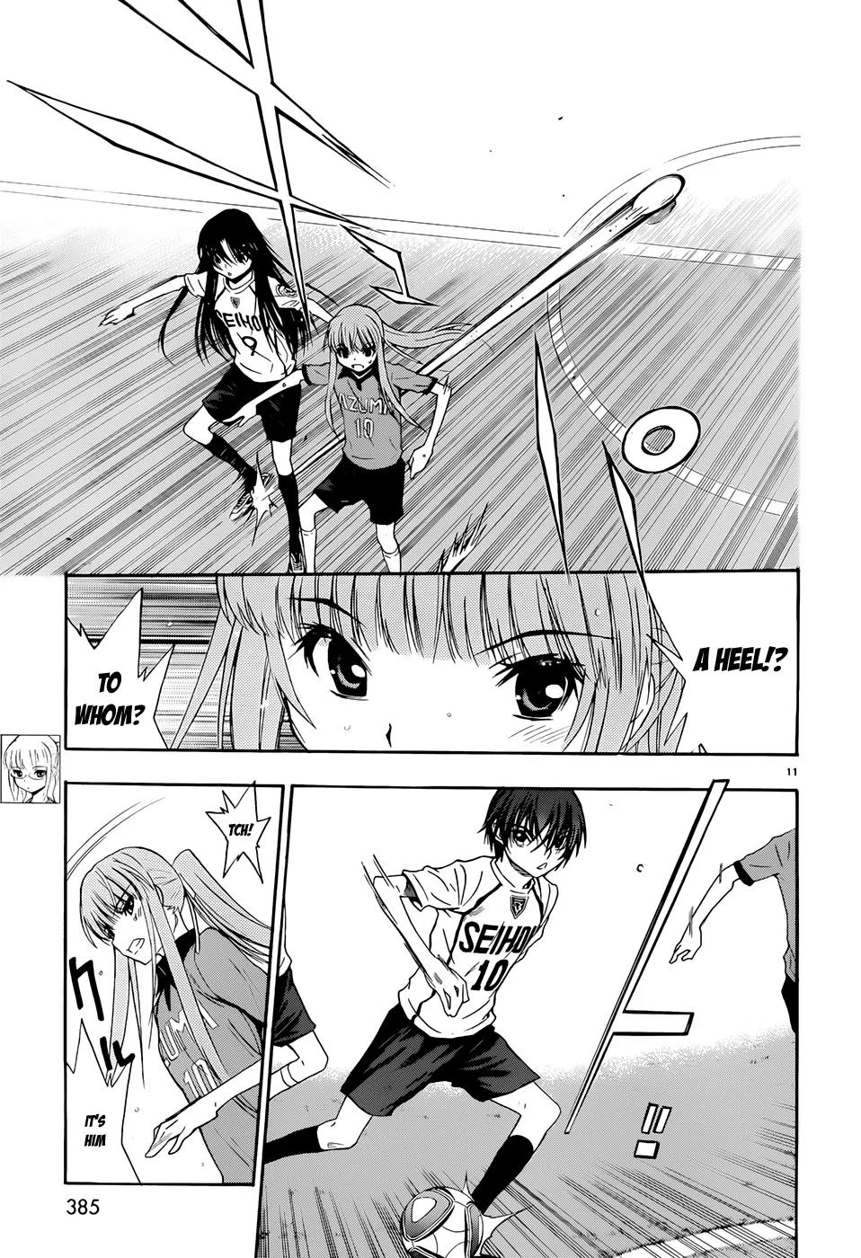 Shuukyuu Shoujo Chapter 32 page 12 - Chapter 32: Girls Who Flap Their Wings