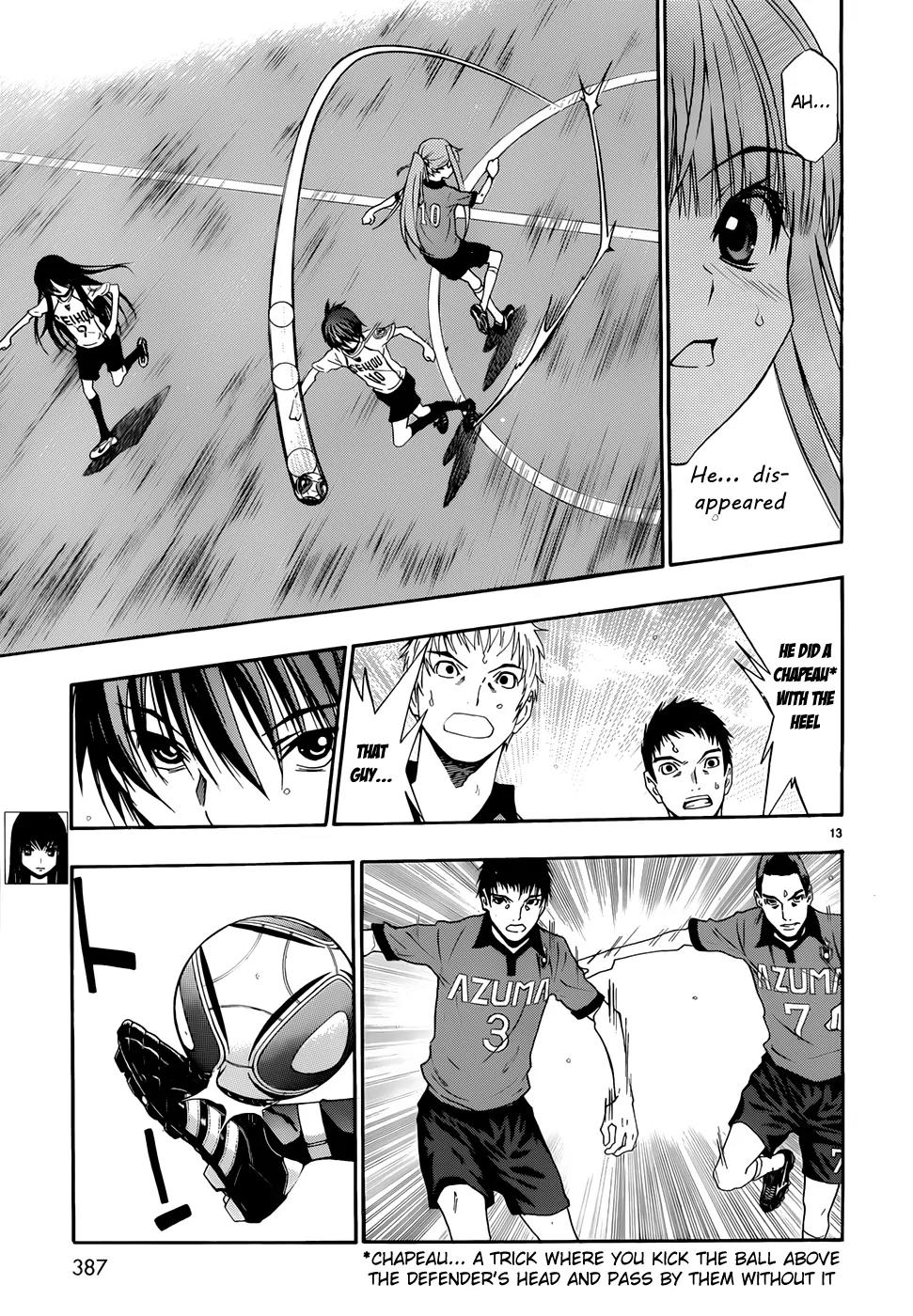 Shuukyuu Shoujo Chapter 32 page 14 - Chapter 32: Girls Who Flap Their Wings