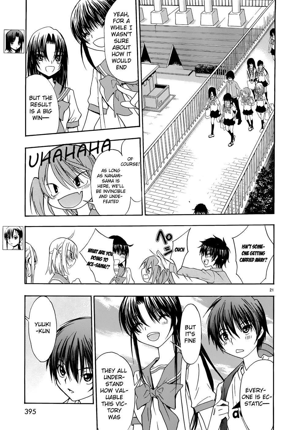 Shuukyuu Shoujo Chapter 32 page 22 - Chapter 32: Girls Who Flap Their Wings