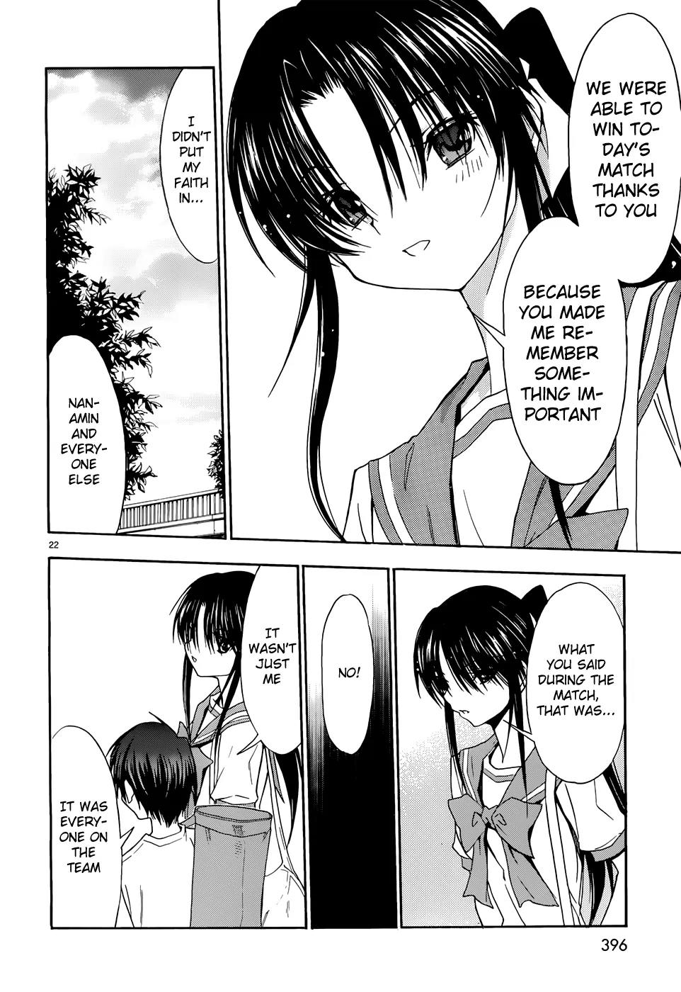 Shuukyuu Shoujo Chapter 32 page 23 - Chapter 32: Girls Who Flap Their Wings