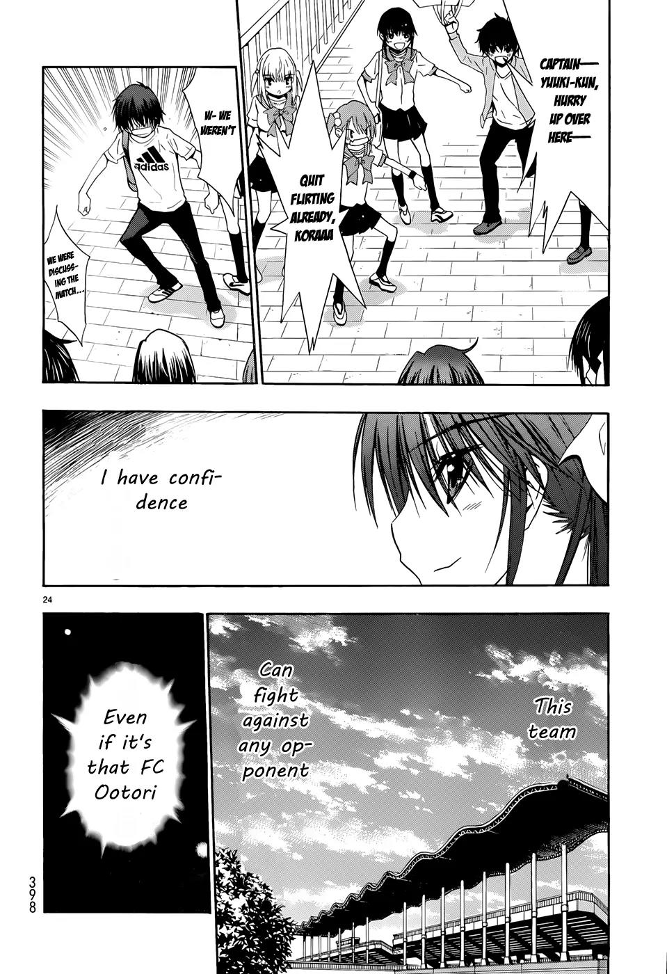 Shuukyuu Shoujo Chapter 32 page 25 - Chapter 32: Girls Who Flap Their Wings