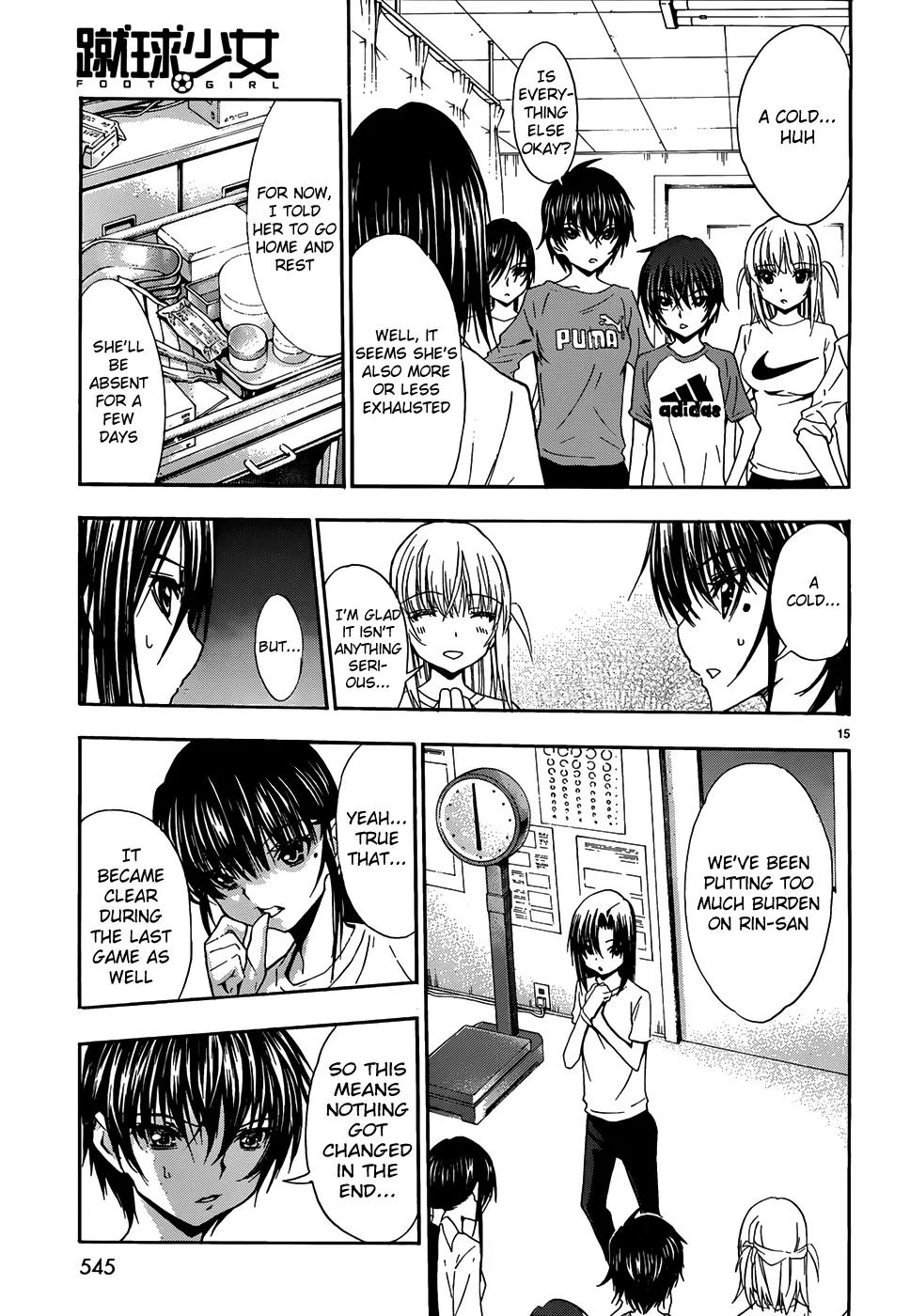 Shuukyuu Shoujo Chapter 35 page 16 - Chapter 35: Boy, Fight the Decisive Battle