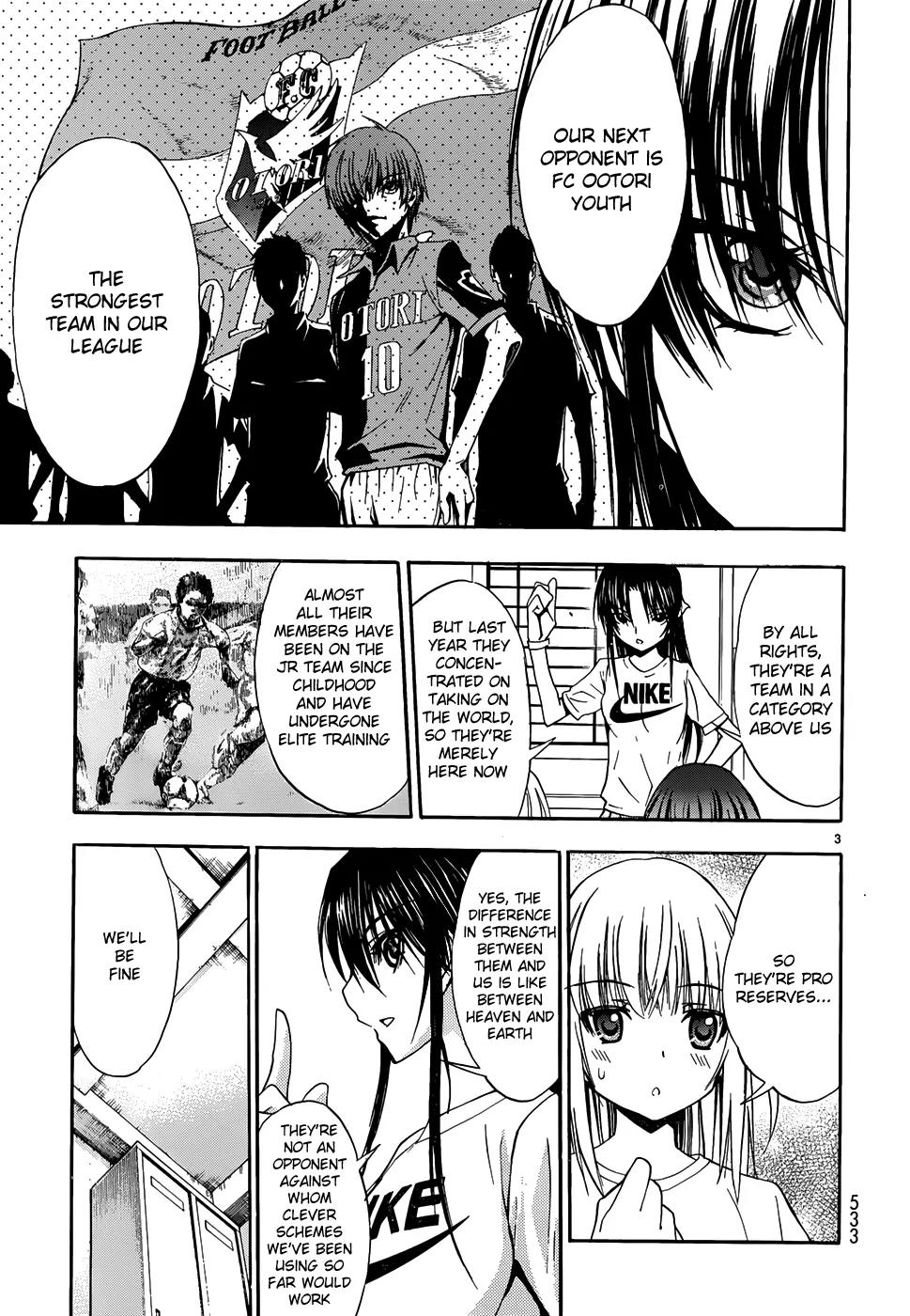 Shuukyuu Shoujo Chapter 35 page 4 - Chapter 35: Boy, Fight the Decisive Battle