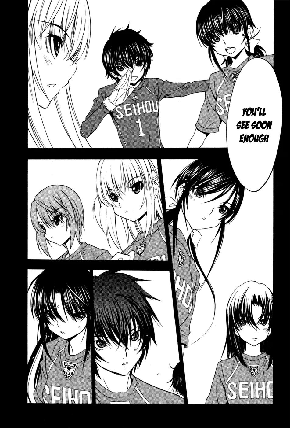 Shuukyuu Shoujo Chapter 38 page 37 - Chapter 38: Girls in Turmoil