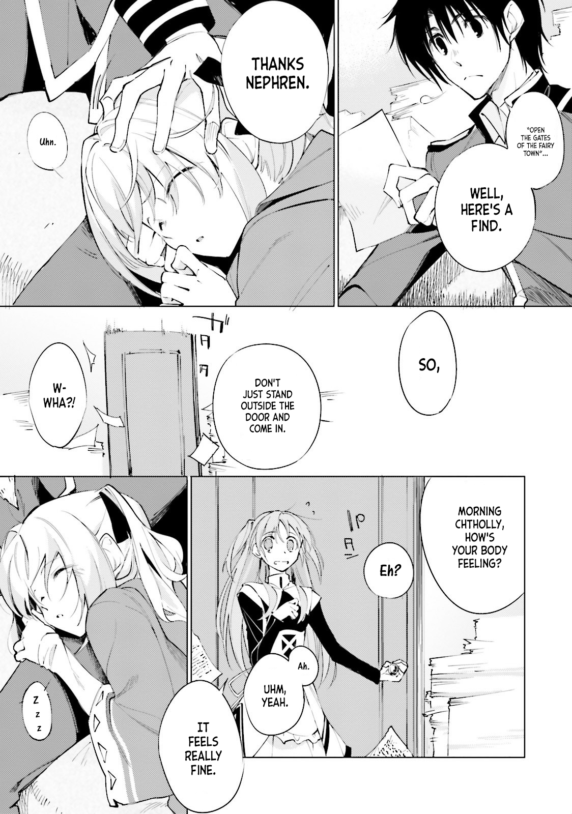 Shuumatsu Nani Shitemasu ka? Isogashii desu ka? Sukutte Moratte Ii desu ka? Chapter 5 page 8 - Chapter 5: Fairy Town's Gate