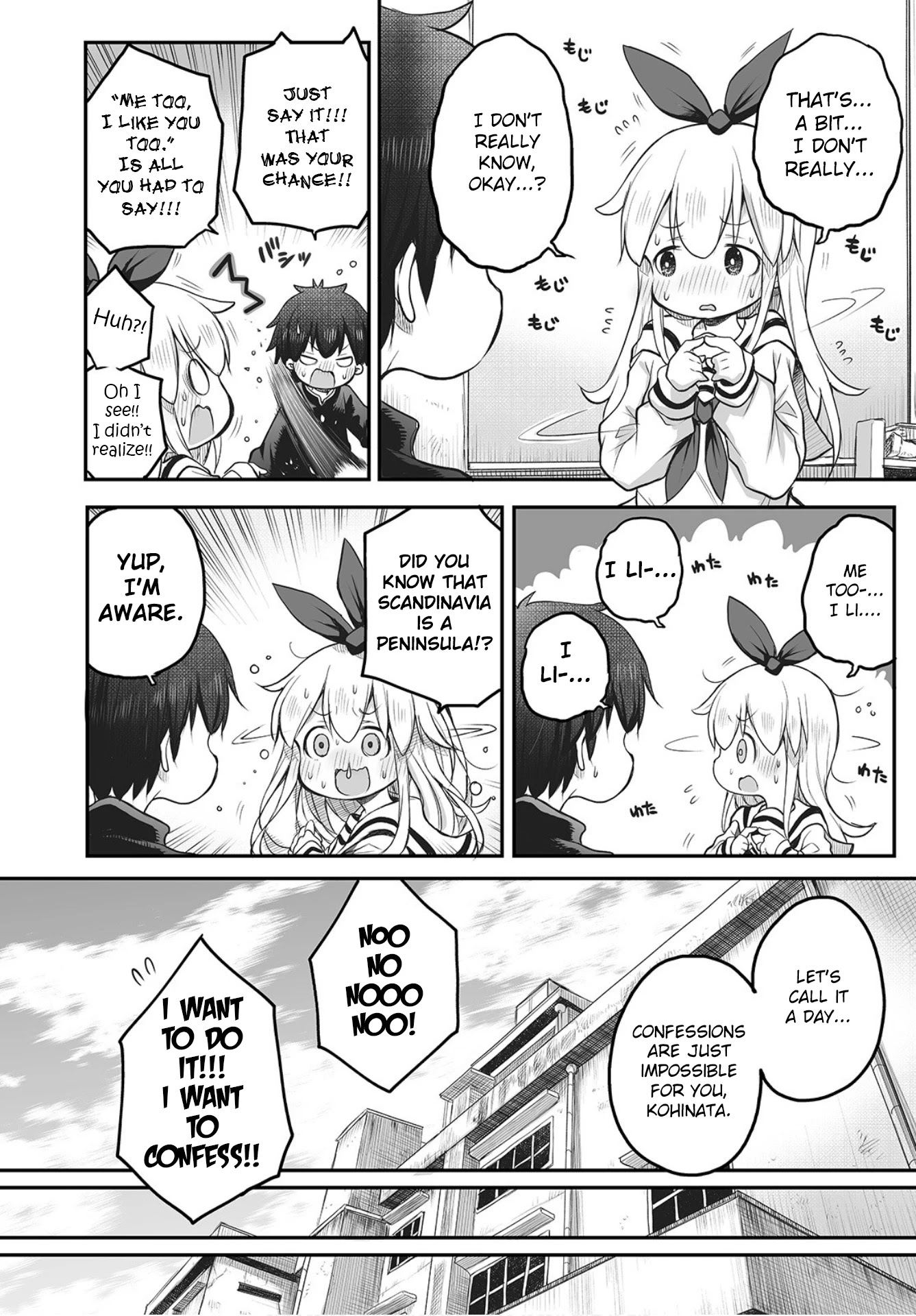 Shuumatsu no Kohinata-san Chapter 1 page 10 - Chapter 1: Confession practice