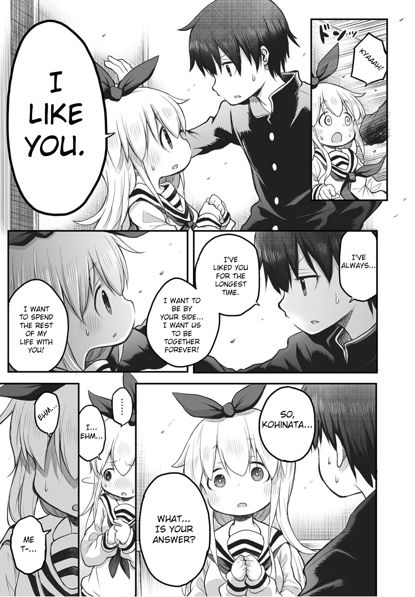 Shuumatsu no Kohinata-san Chapter 1 page 9 - Chapter 1: Confession practice