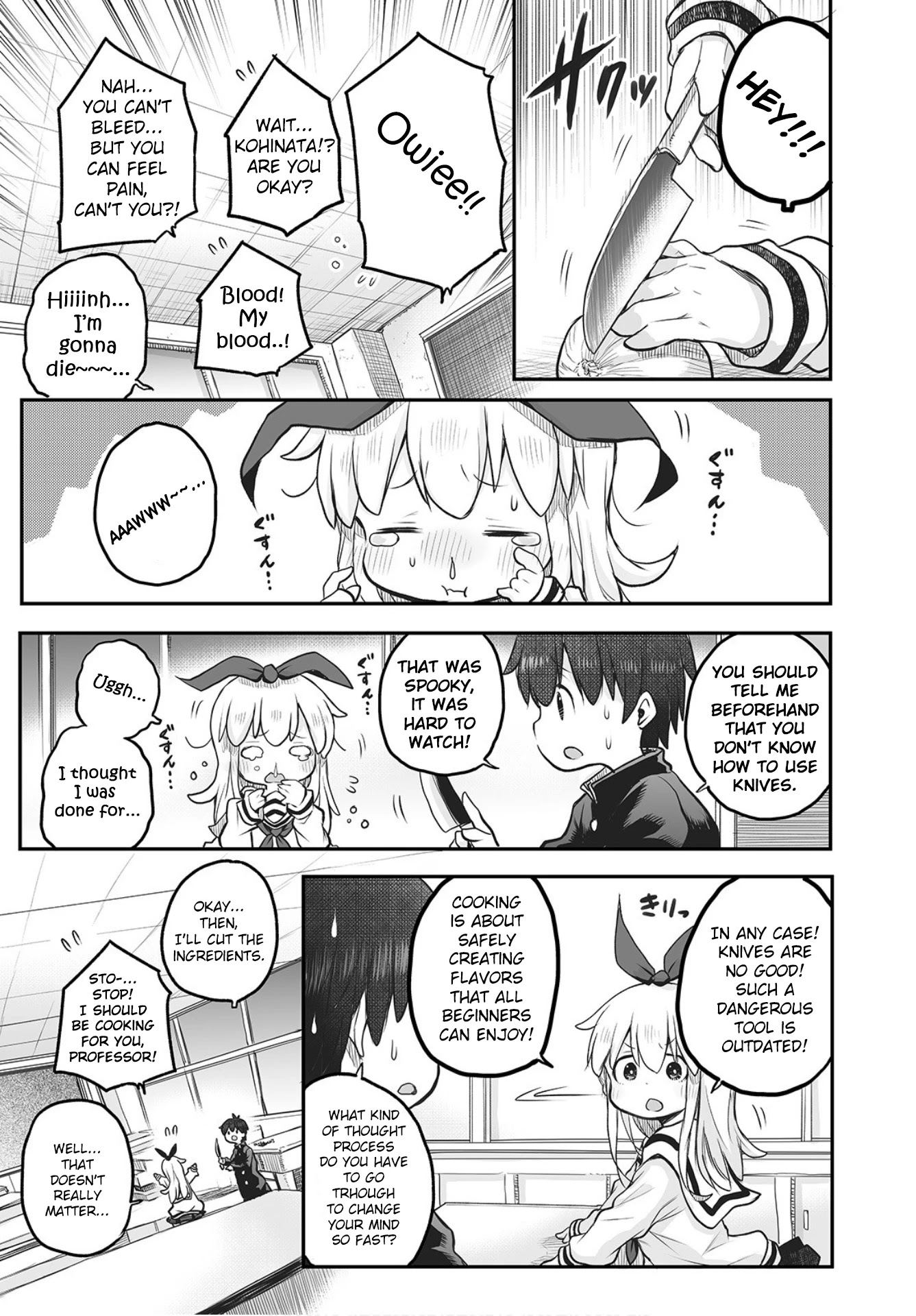 Shuumatsu no Kohinata-san Chapter 3 page 10 - Chapter 3: Home Cooking