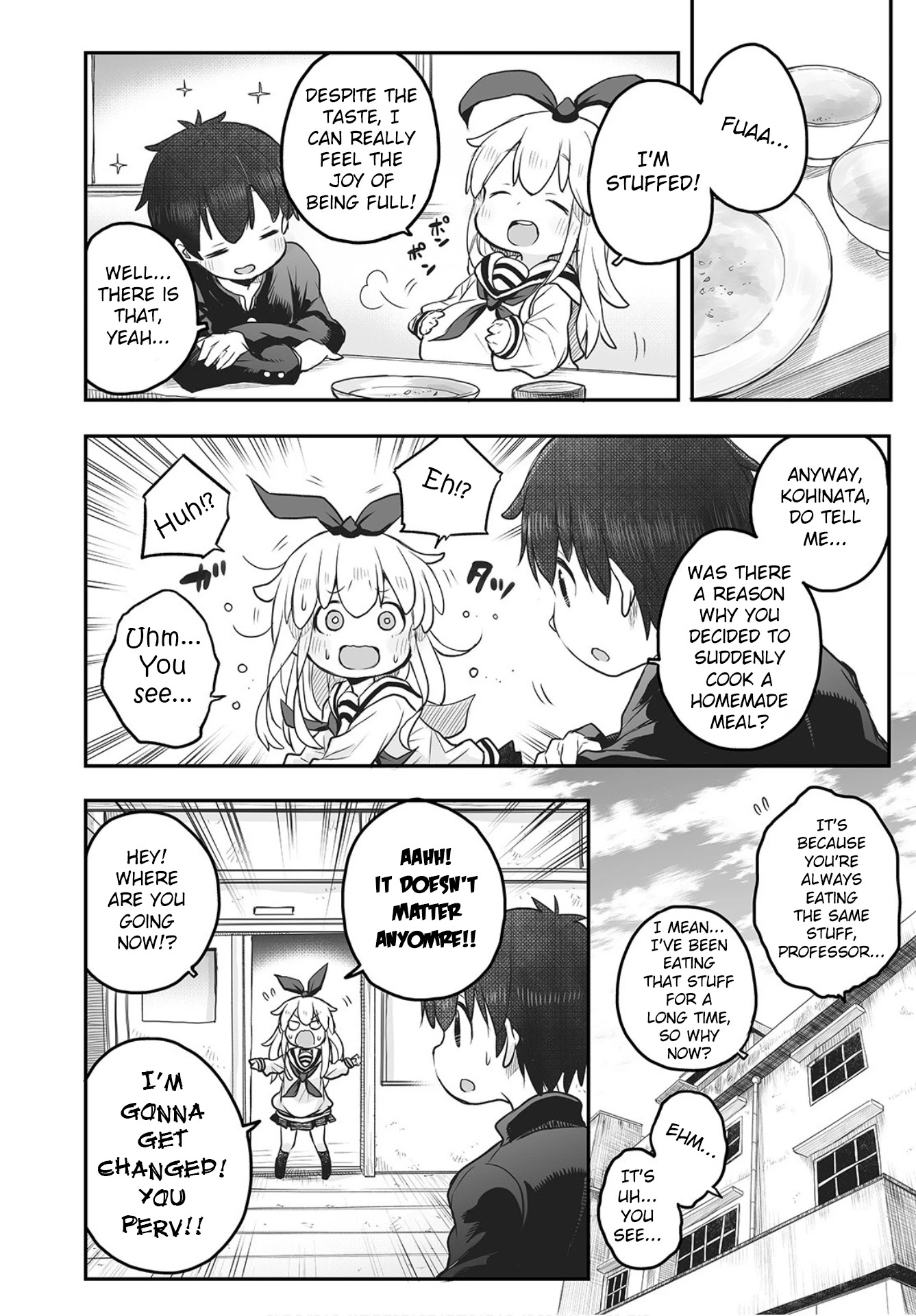 Shuumatsu no Kohinata-san Chapter 3 page 17 - Chapter 3: Home Cooking