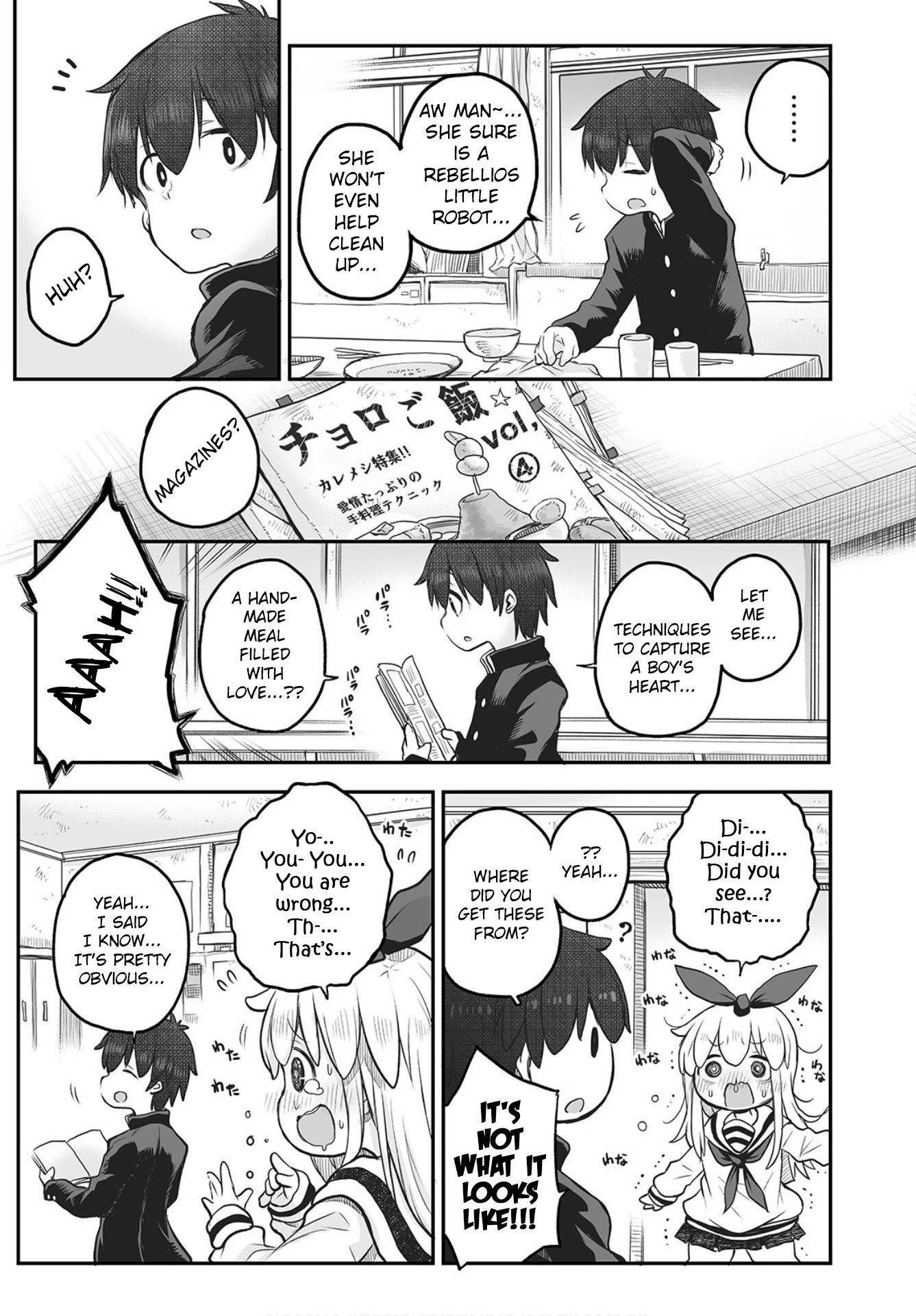 Shuumatsu no Kohinata-san Chapter 3 page 18 - Chapter 3: Home Cooking