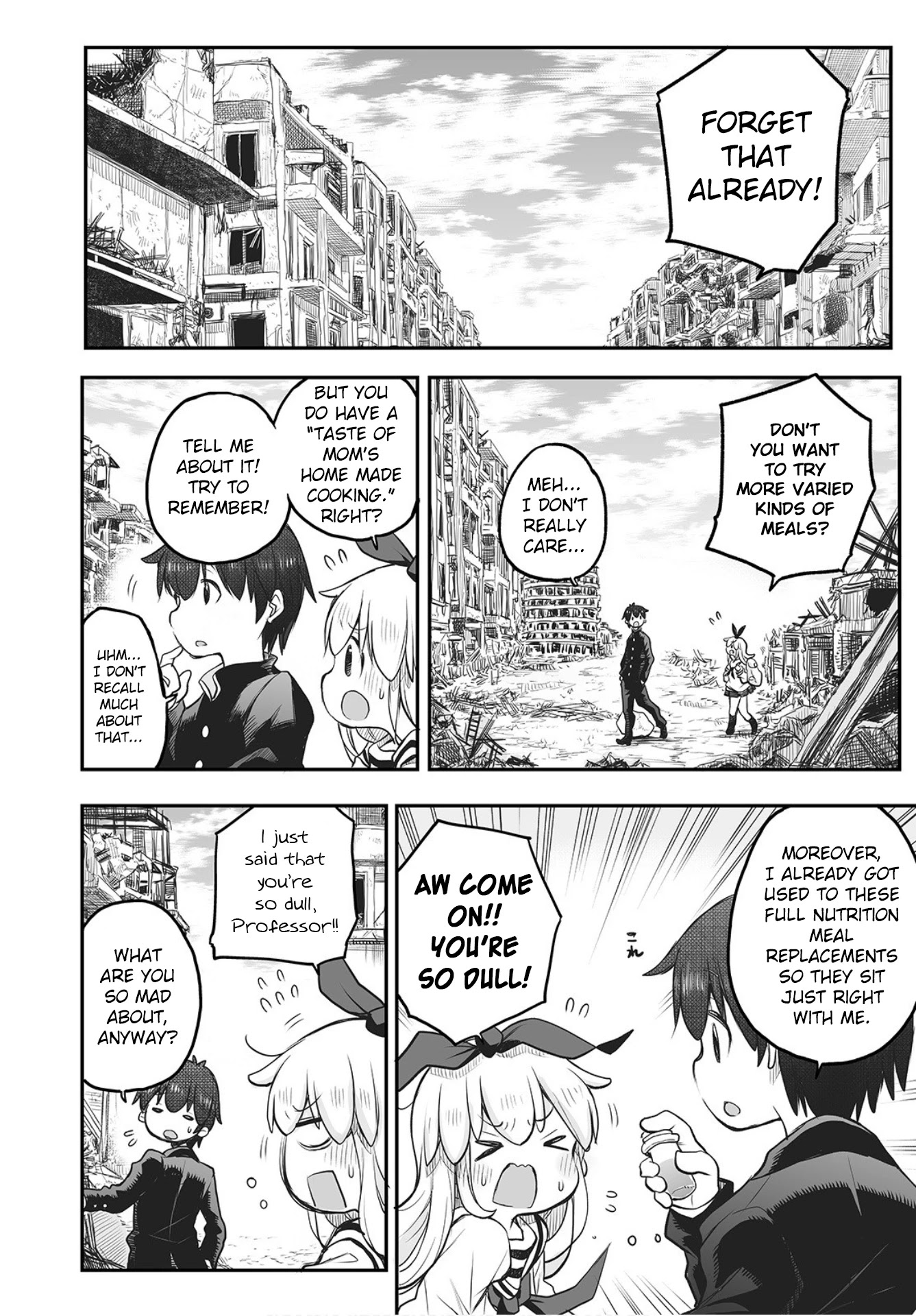Shuumatsu no Kohinata-san Chapter 3 page 7 - Chapter 3: Home Cooking