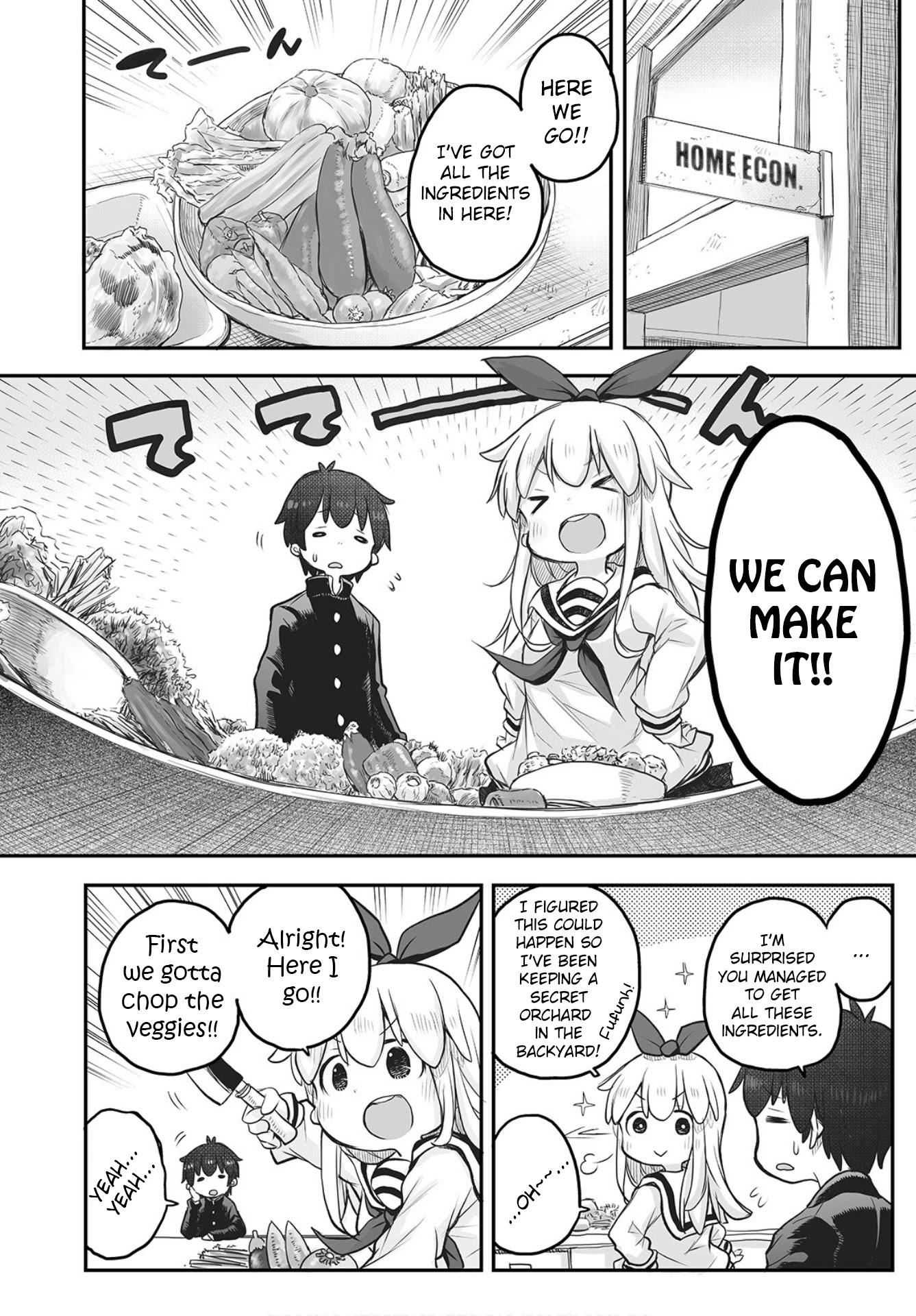 Shuumatsu no Kohinata-san Chapter 3 page 9 - Chapter 3: Home Cooking