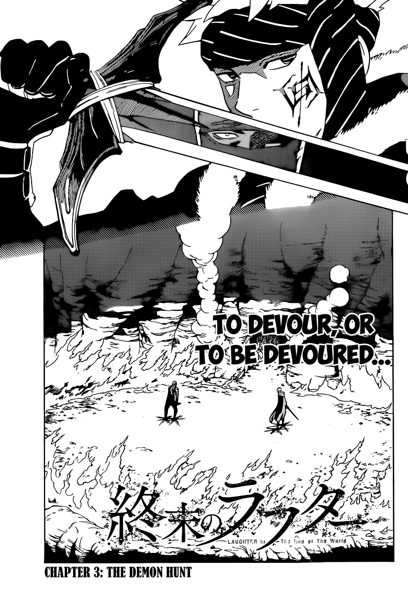 Shuumatsu no Laughter Chapter 3.3 page 2 - Chapter 3 v3 : The Demon Hunt