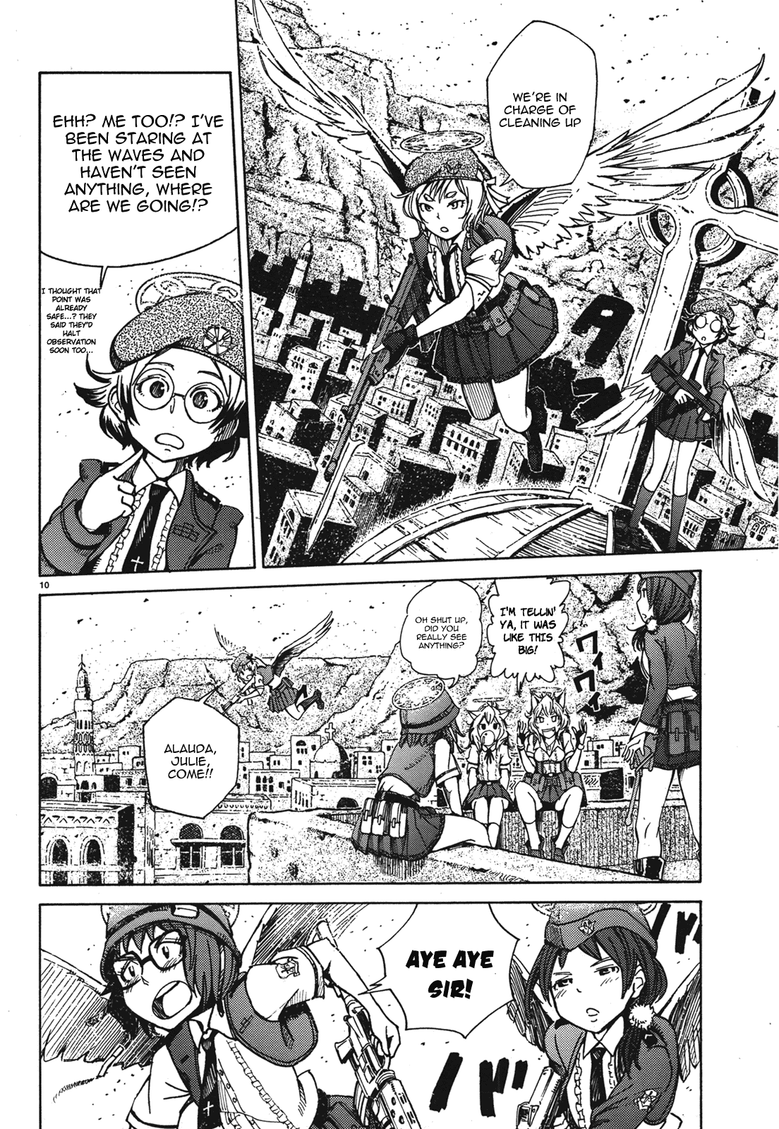 Shuumatsu no Maristella Chapter 1 page 11 - Chapter 1 : Angels gather at the sea, and run towards the sky
