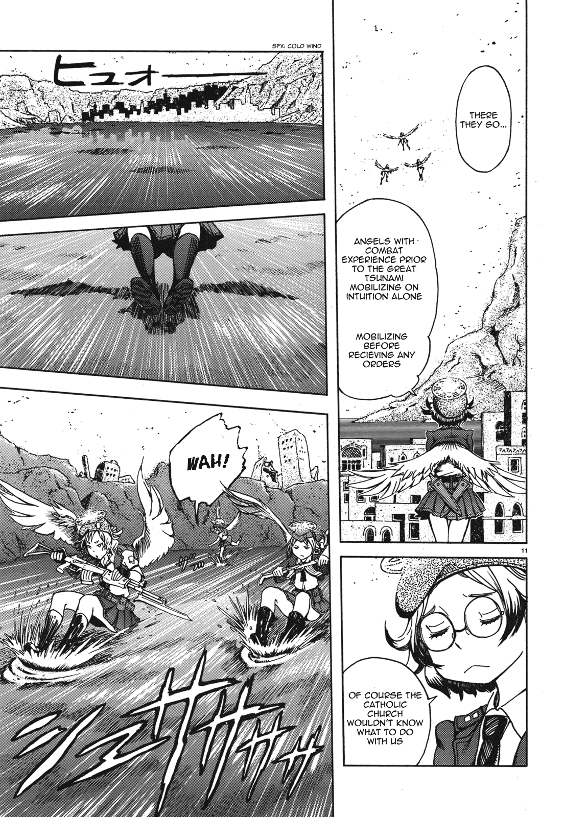 Shuumatsu no Maristella Chapter 1 page 12 - Chapter 1 : Angels gather at the sea, and run towards the sky