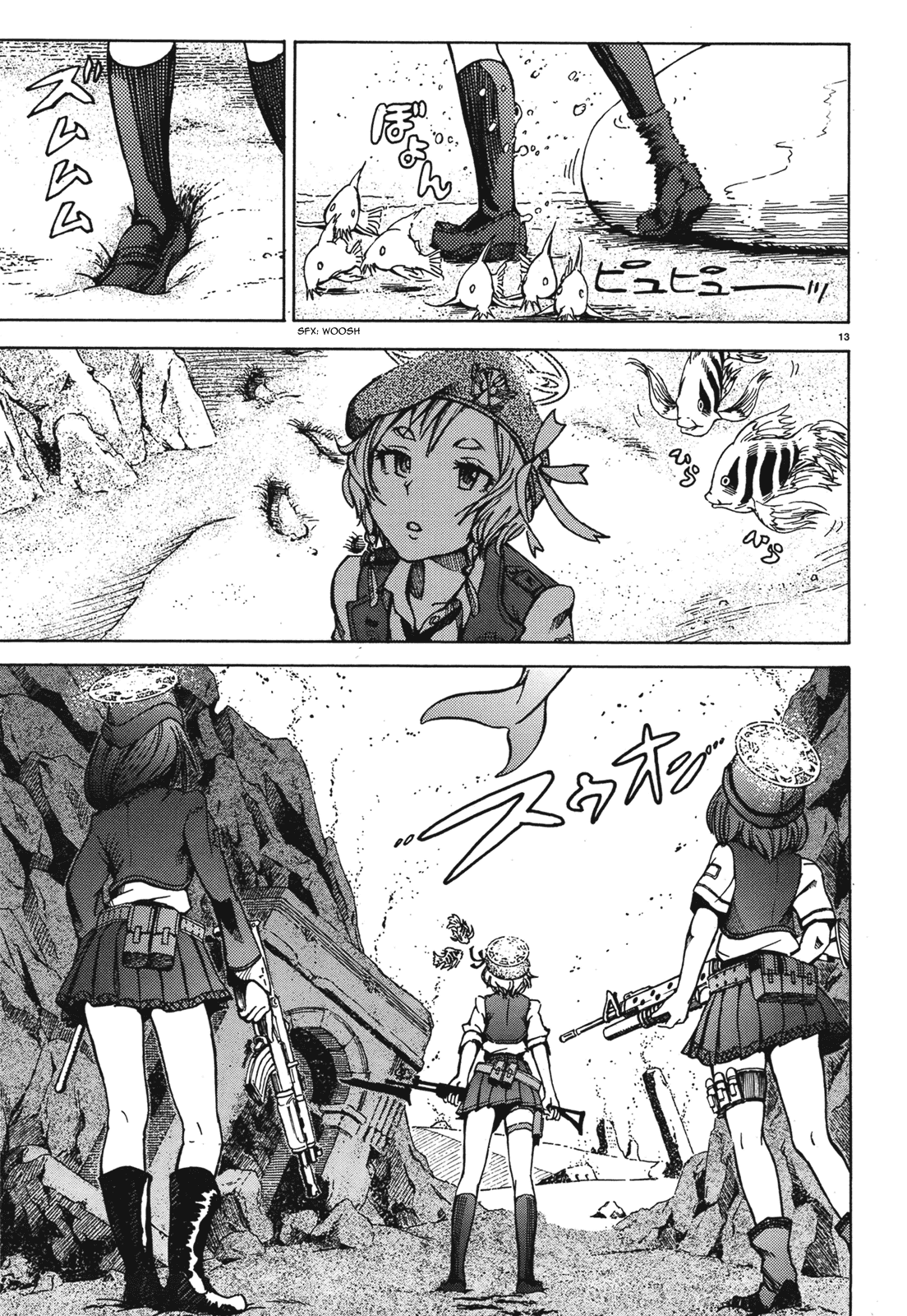 Shuumatsu no Maristella Chapter 1 page 14 - Chapter 1 : Angels gather at the sea, and run towards the sky