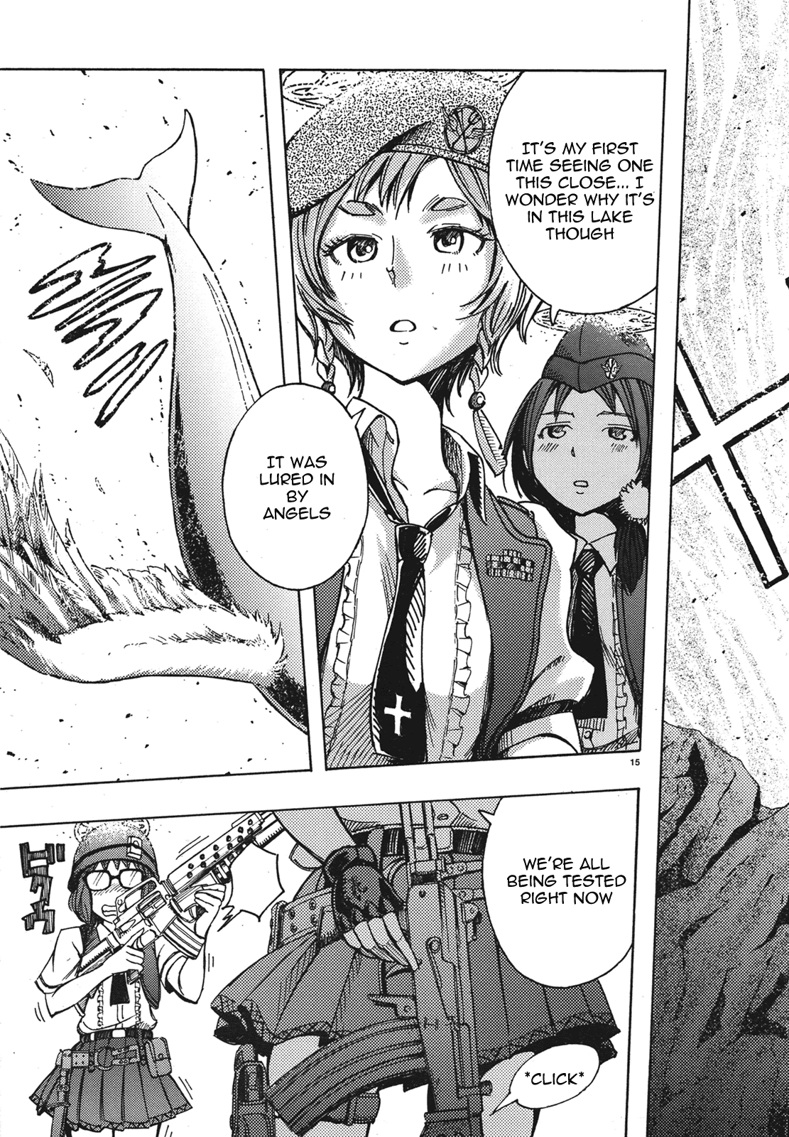 Shuumatsu no Maristella Chapter 1 page 16 - Chapter 1 : Angels gather at the sea, and run towards the sky