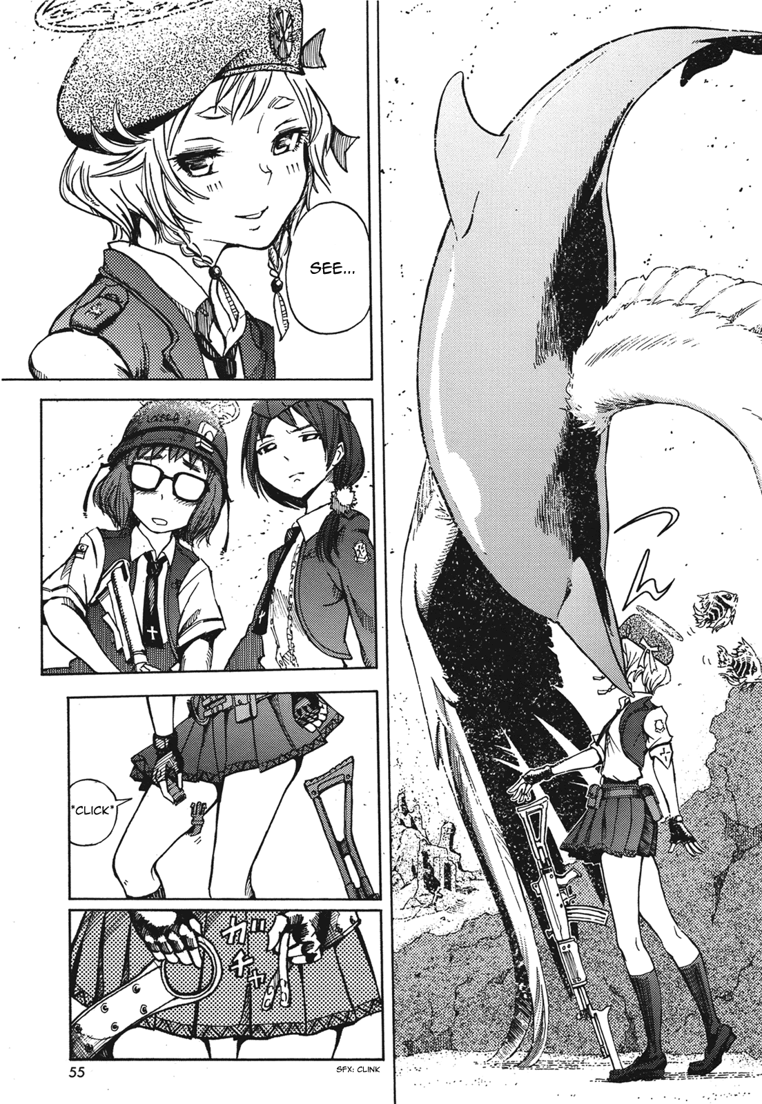 Shuumatsu no Maristella Chapter 1 page 18 - Chapter 1 : Angels gather at the sea, and run towards the sky