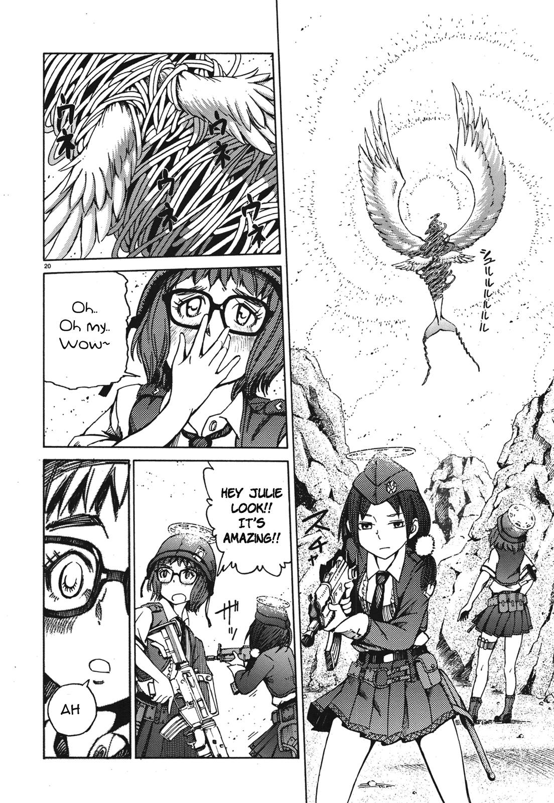 Shuumatsu no Maristella Chapter 1 page 21 - Chapter 1 : Angels gather at the sea, and run towards the sky