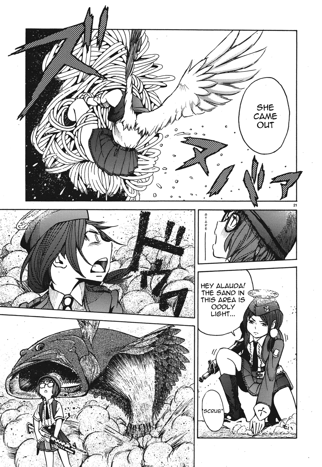 Shuumatsu no Maristella Chapter 1 page 22 - Chapter 1 : Angels gather at the sea, and run towards the sky