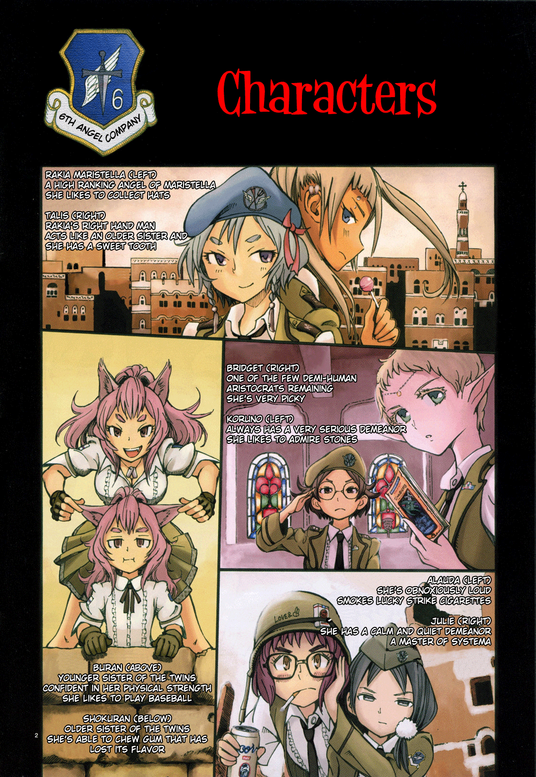 Shuumatsu no Maristella Chapter 1 page 3 - Chapter 1 : Angels gather at the sea, and run towards the sky