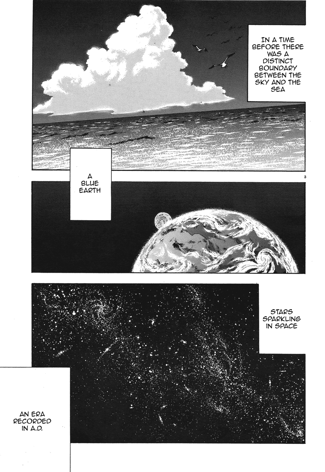 Shuumatsu no Maristella Chapter 1 page 4 - Chapter 1 : Angels gather at the sea, and run towards the sky