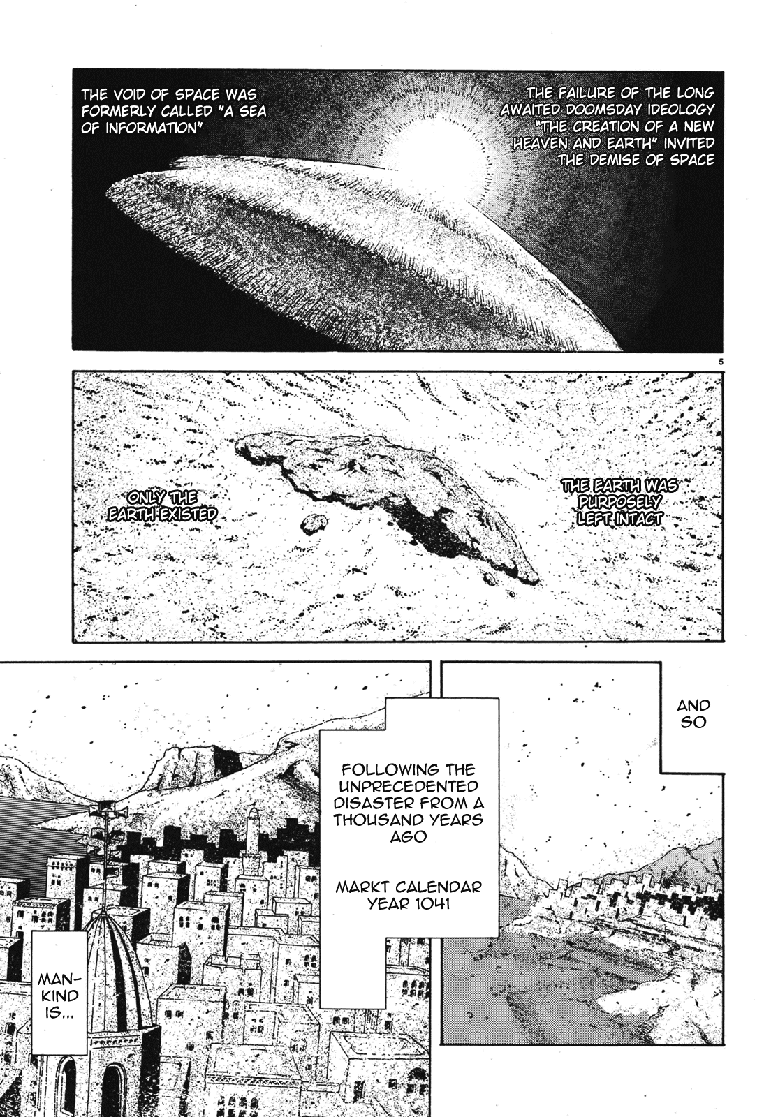 Shuumatsu no Maristella Chapter 1 page 6 - Chapter 1 : Angels gather at the sea, and run towards the sky