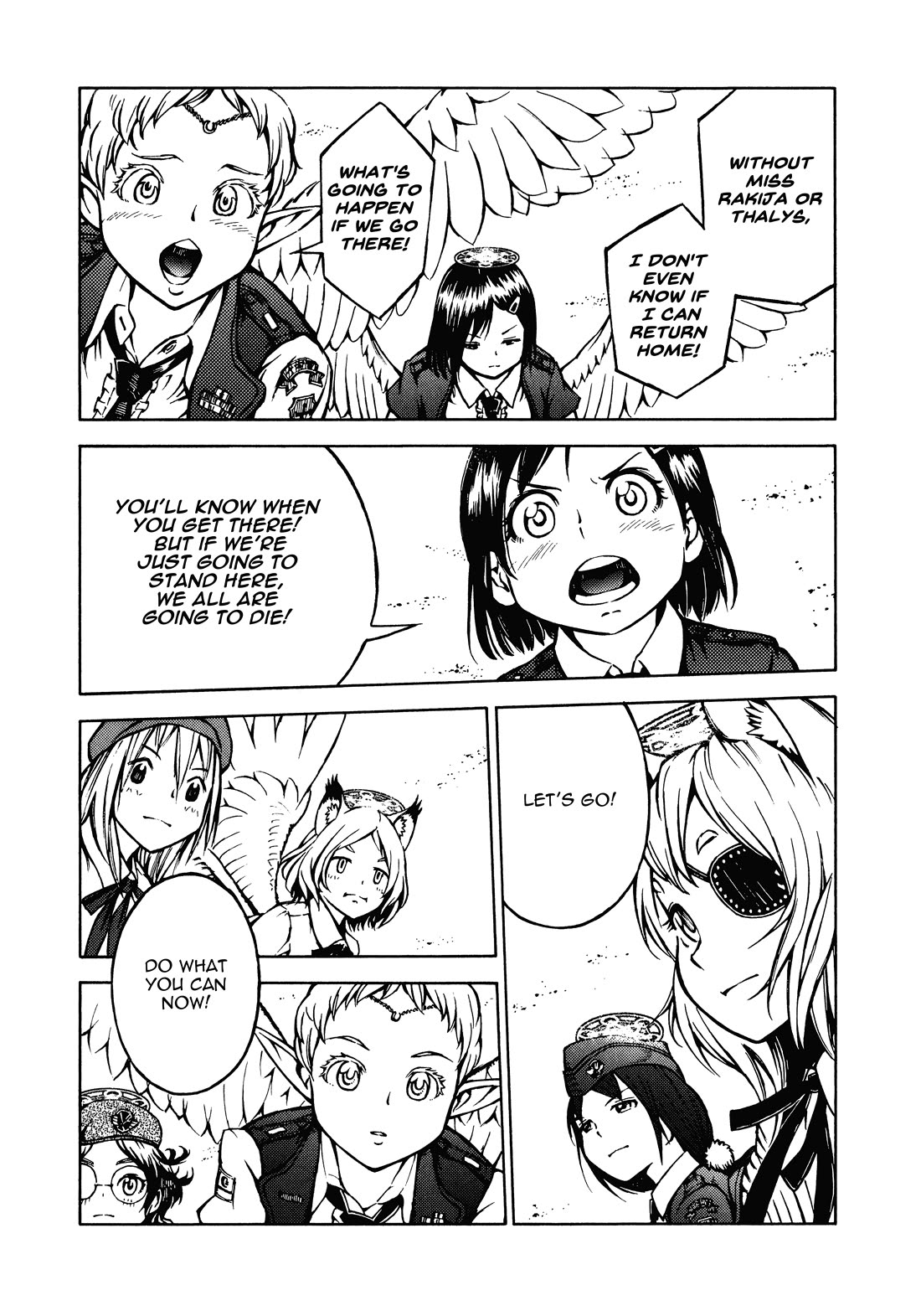 Shuumatsu no Maristella Chapter 15 page 19 - Chapter 15: Descent into the Clouds
