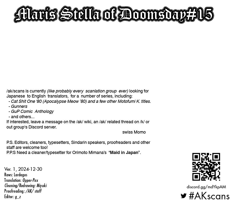 Shuumatsu no Maristella Chapter 15 page 25 - Chapter 15: Descent into the Clouds