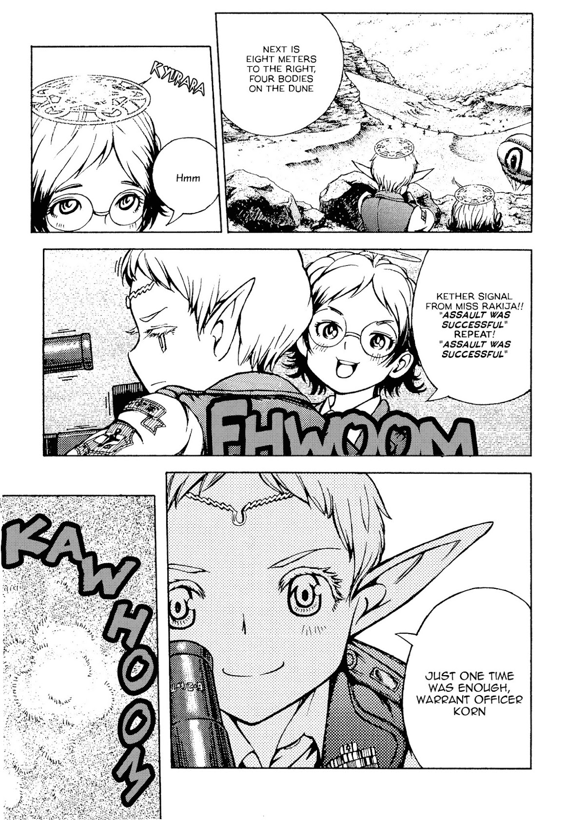 Shuumatsu no Maristella Chapter 8 page 3 - Chapter 8 : Siren -First Part-
