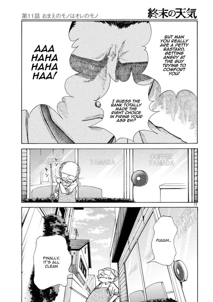 Shuumatsu no Tenki Chapter 11 page 11 - Chapter 11 : What's Yours is Mine