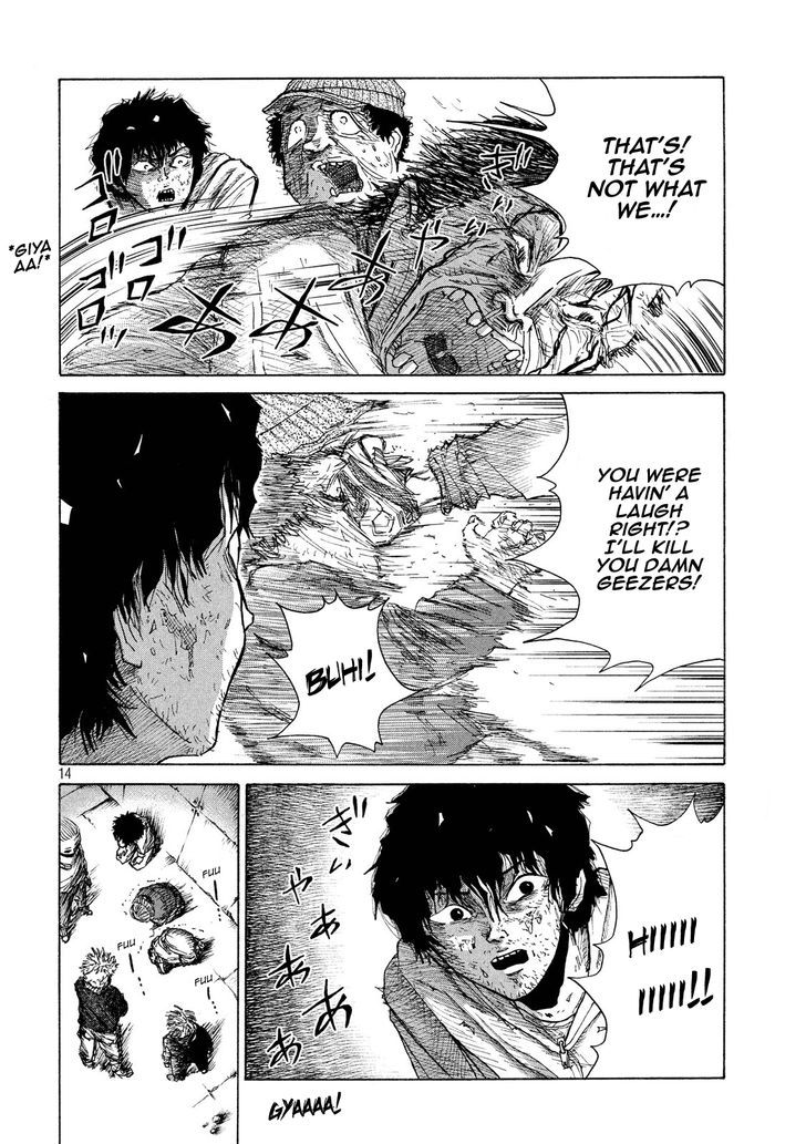 Shuumatsu no Tenki Chapter 12 page 14 - Chapter 12 : Commotion under the Bridge