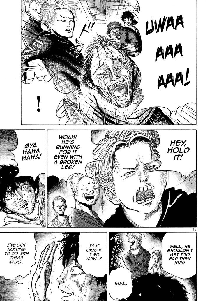 Shuumatsu no Tenki Chapter 12 page 15 - Chapter 12 : Commotion under the Bridge