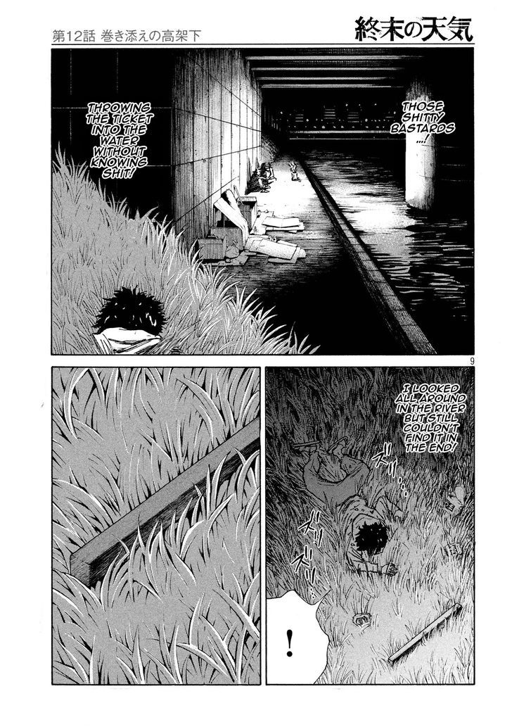 Shuumatsu no Tenki Chapter 12 page 9 - Chapter 12 : Commotion under the Bridge