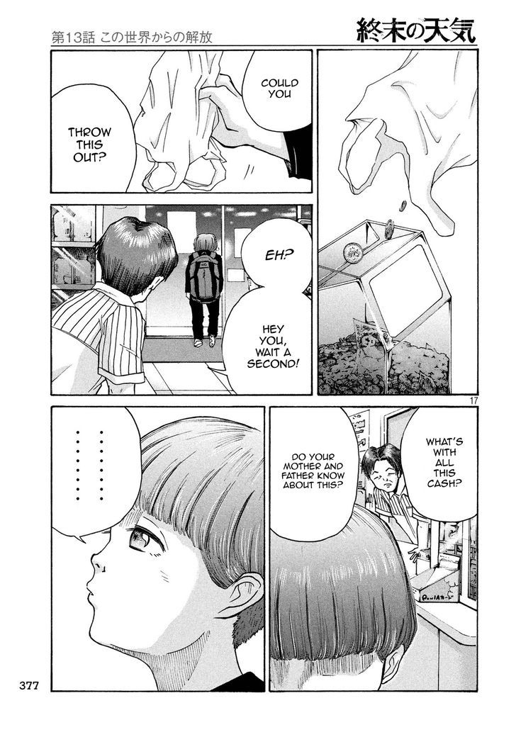Shuumatsu no Tenki Chapter 13 page 16 - Chapter 13 : Liberation from this World