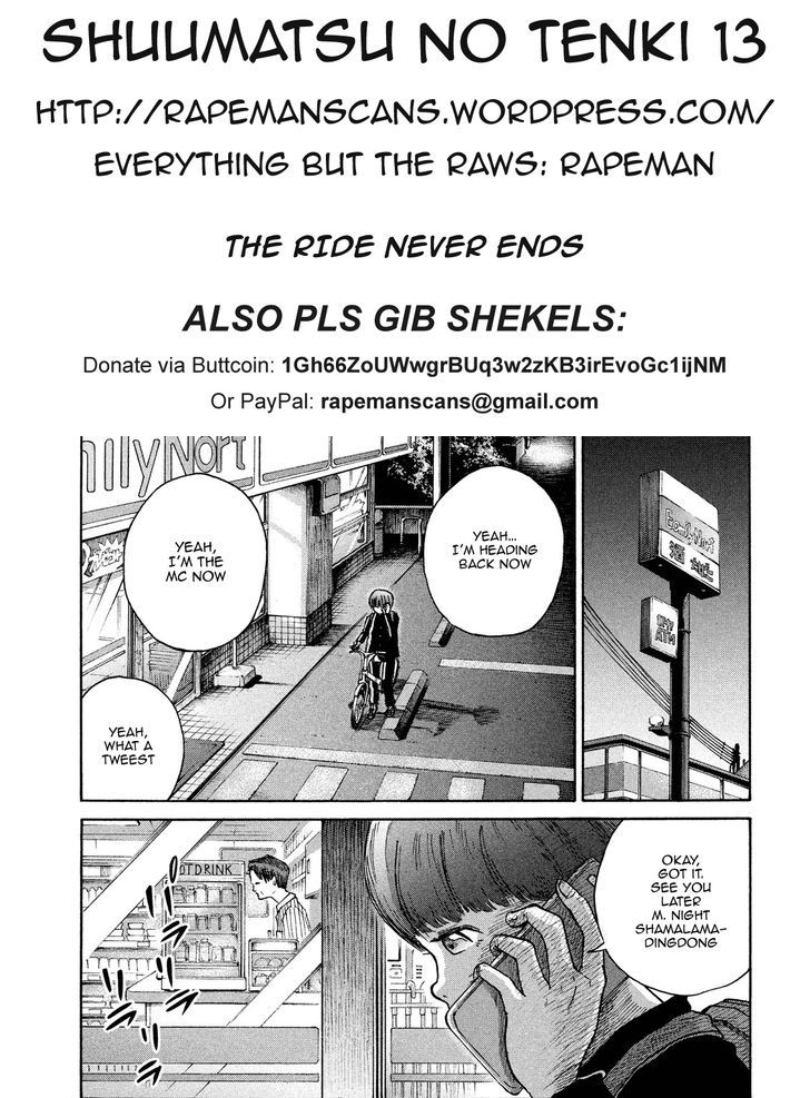 Shuumatsu no Tenki Chapter 13 page 20 - Chapter 13 : Liberation from this World