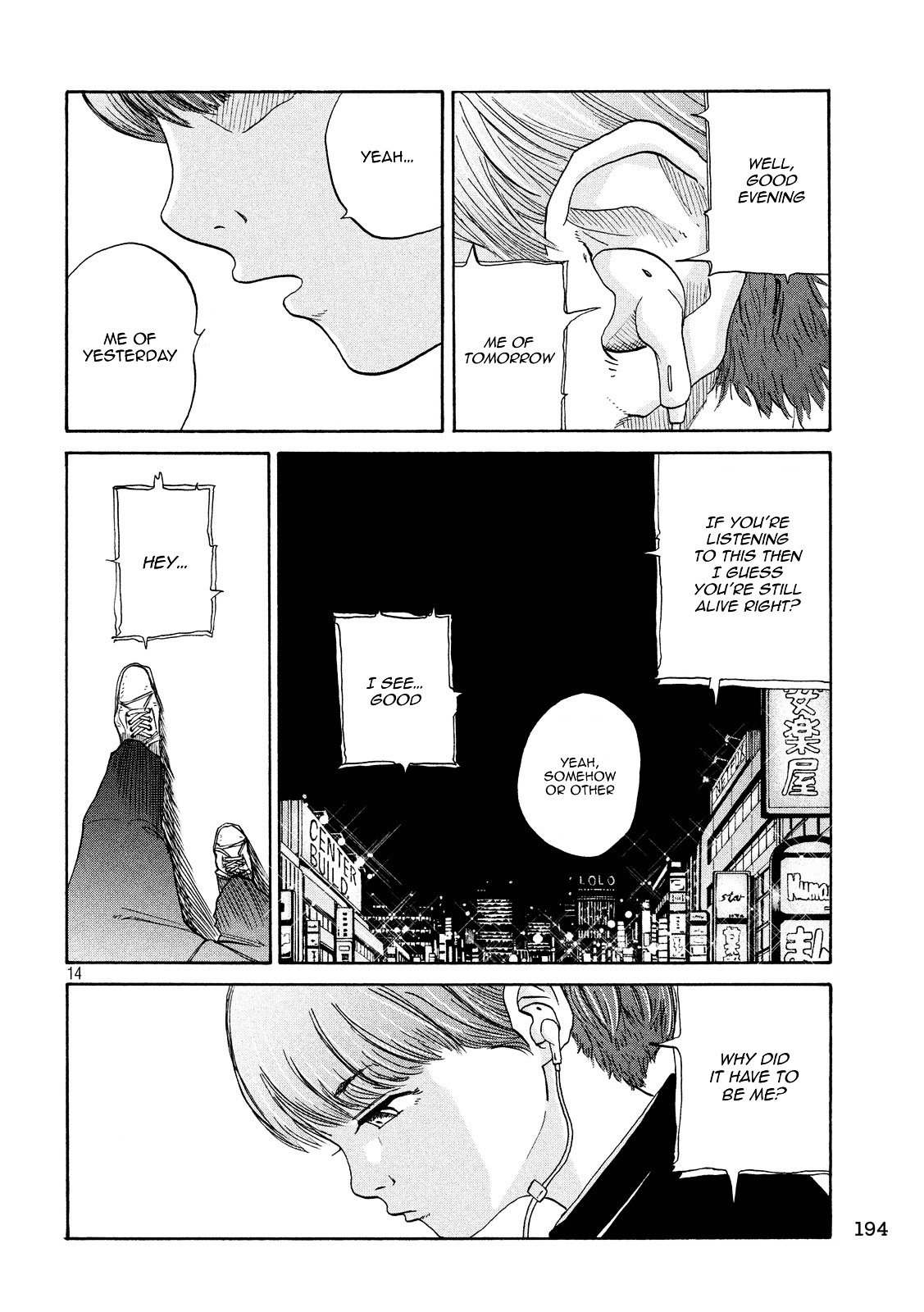 Shuumatsu no Tenki Chapter 17 page 14 - Chapter 17 : To the Me of Tomorrow...