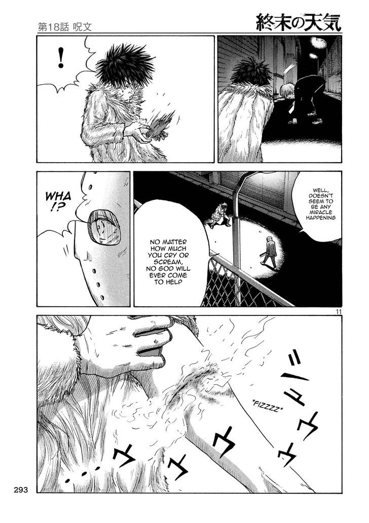 Shuumatsu no Tenki Chapter 18 page 11 - Chapter 18 : Chant