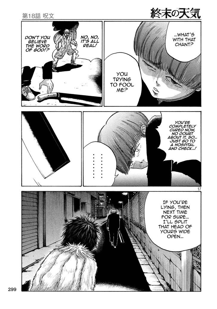 Shuumatsu no Tenki Chapter 18 page 17 - Chapter 18 : Chant
