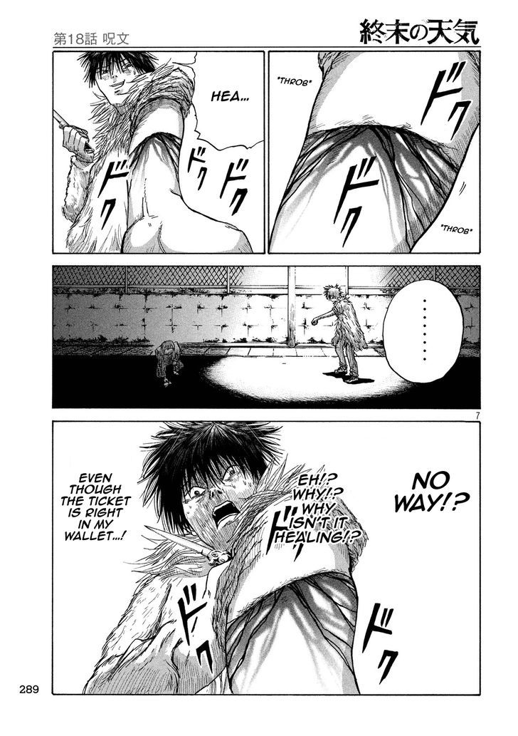 Shuumatsu no Tenki Chapter 18 page 7 - Chapter 18 : Chant