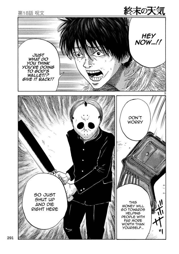 Shuumatsu no Tenki Chapter 18 page 9 - Chapter 18 : Chant