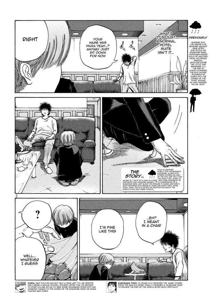 Shuumatsu no Tenki Chapter 19 page 2 - Chapter 19 : An Inadequate Ticket