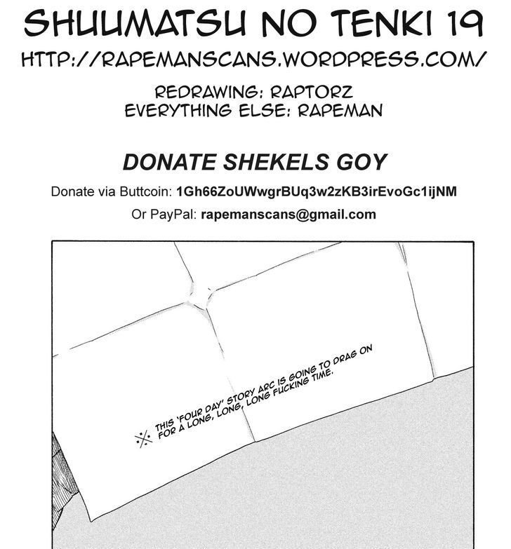 Shuumatsu no Tenki Chapter 19 page 21 - Chapter 19 : An Inadequate Ticket