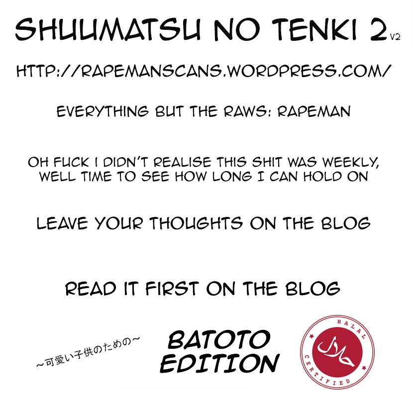 Shuumatsu no Tenki Chapter 2.2 page 28 - Chapter 2 v2 : Experimentation