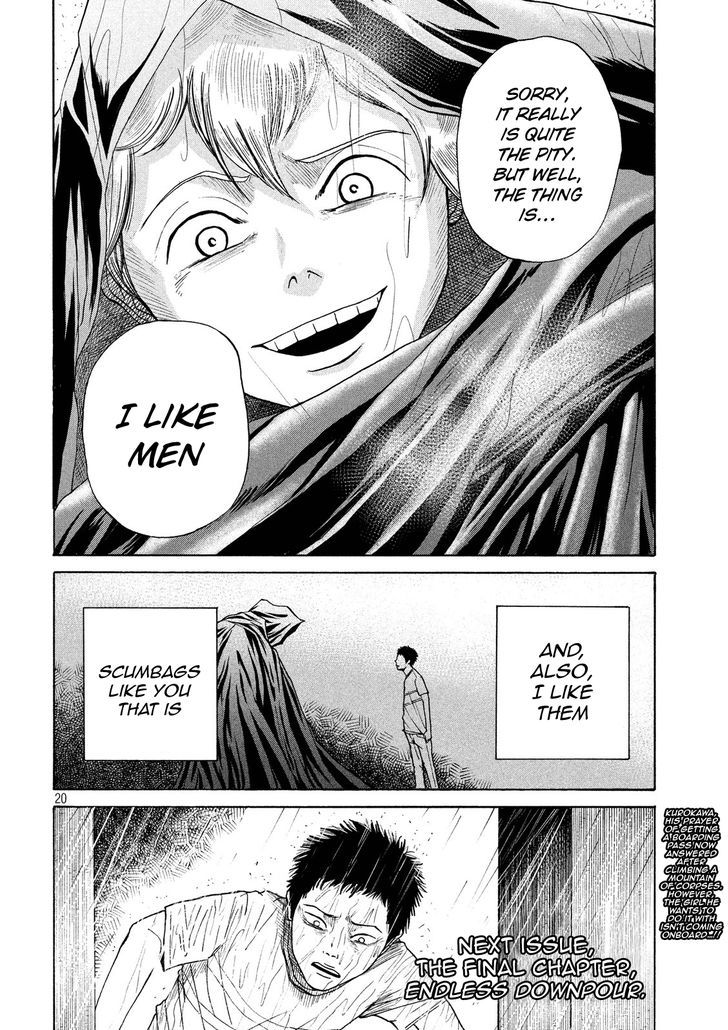 Shuumatsu no Tenki Chapter 24 page 20 - Chapter 24 : Because You're a Scumbag