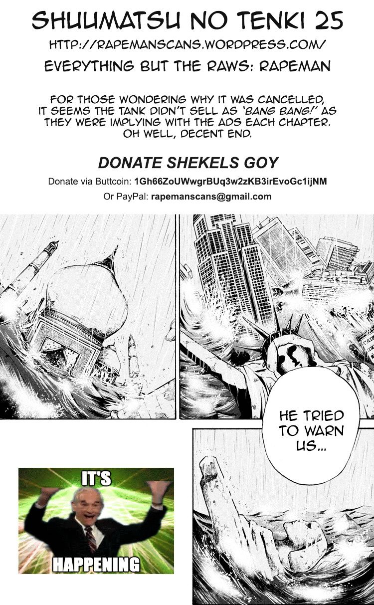 Shuumatsu no Tenki Chapter 25 page 20 - Chapter 25 : [End]: The Scumbag's Way of Life