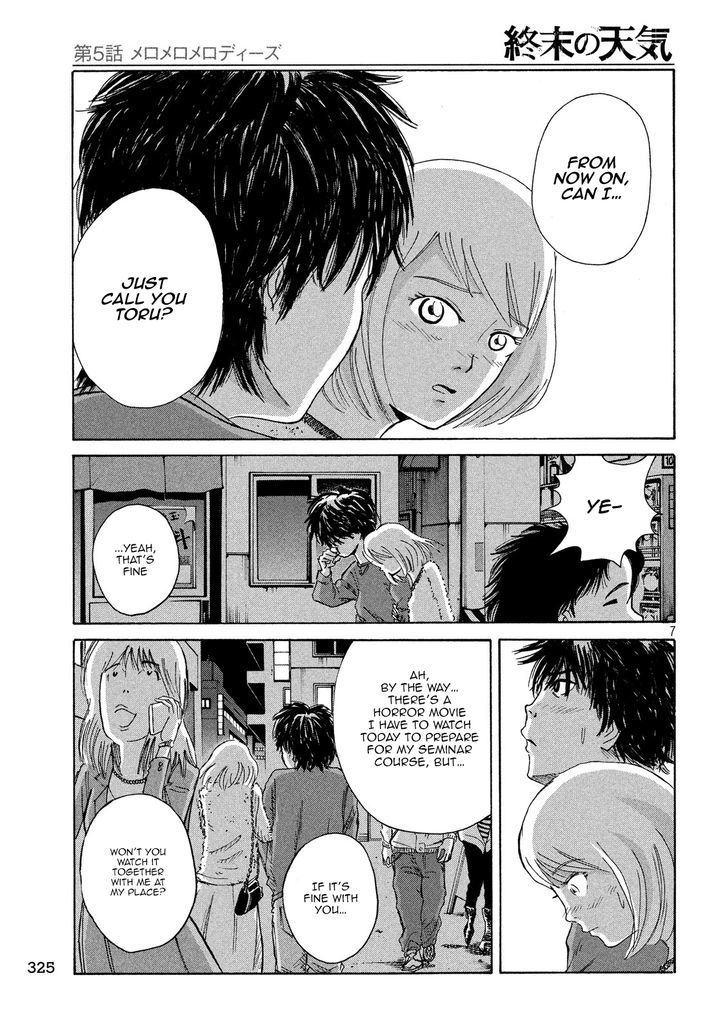 Shuumatsu no Tenki Chapter 5 page 7 - Chapter 5 : Meromero Melodies