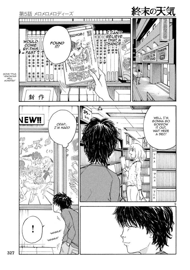 Shuumatsu no Tenki Chapter 5 page 9 - Chapter 5 : Meromero Melodies