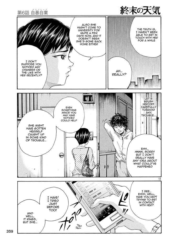 Shuumatsu no Tenki Chapter 6 page 11 - Chapter 6 : Desperation