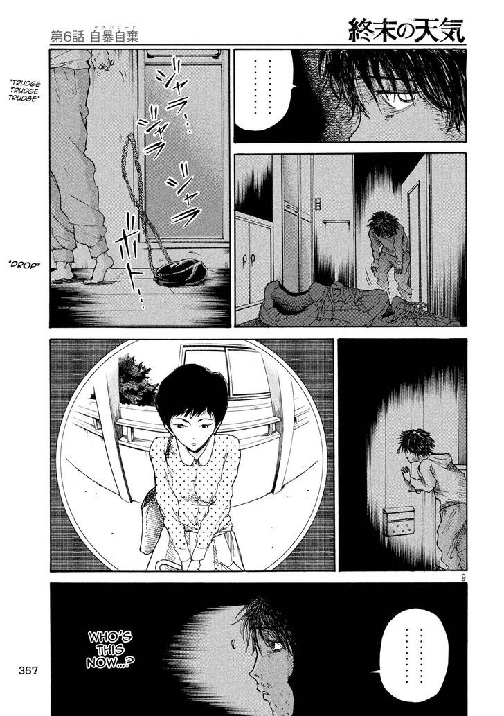 Shuumatsu no Tenki Chapter 6 page 9 - Chapter 6 : Desperation